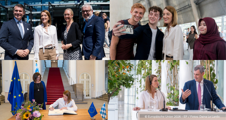 Collage aus den Besuchsterminen